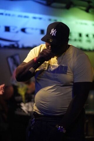 Murk Lacoste performing live on stage
